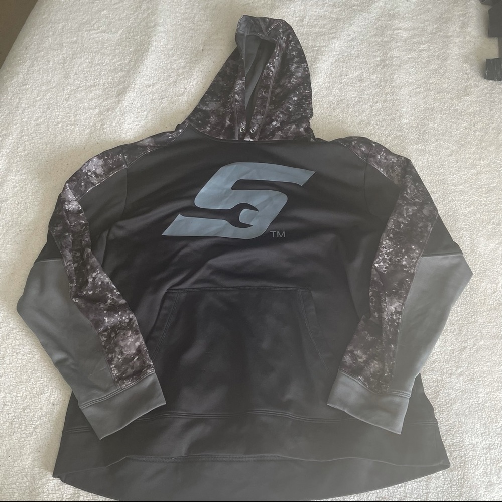 Snap On Hoodie Black XL